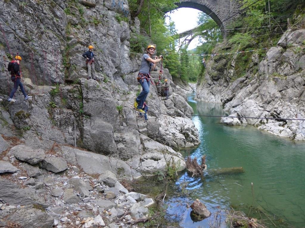 Aqua Hochseilgarten Aktivzentrum Bregenzerwald 